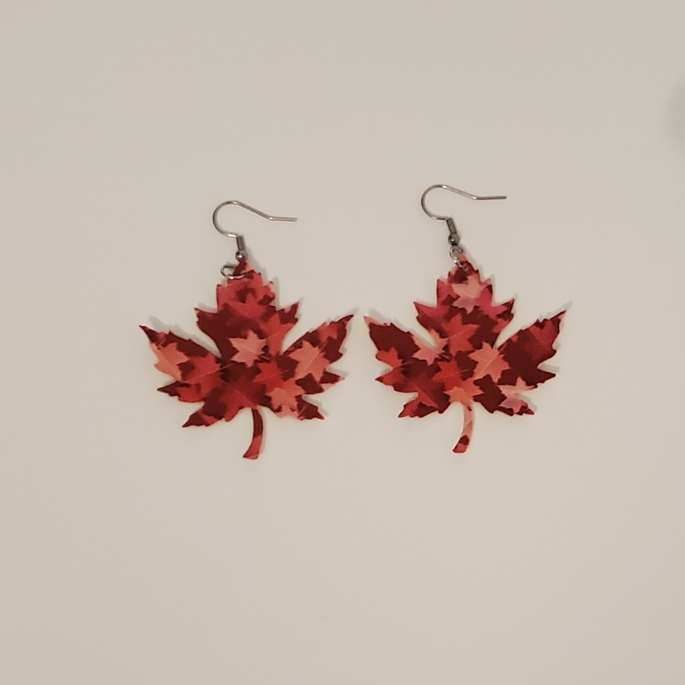 2/$12 Leave earrings